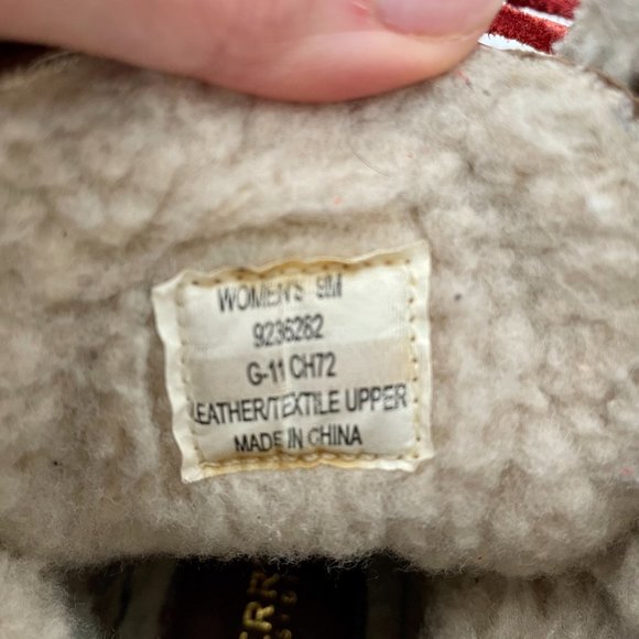 Sperry Top-Sider Trinity Suede Shearling Lace Up Ankle Boots, Size 9 - Picture 11 of 11